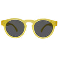 Front view of Leonard (Classic Flex Hinge) Sunglasses in Yellow/Grey