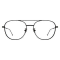 Front view of Limassol Optical in Matte Black/Optical