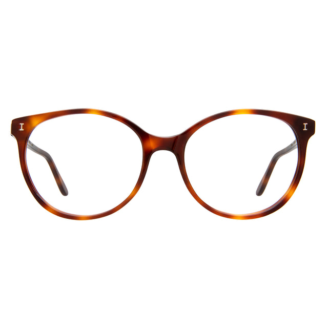 Lisa Optical front view in Havana Optical