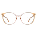 Front view of Lisa Optical in Strawberry Cream/Optical