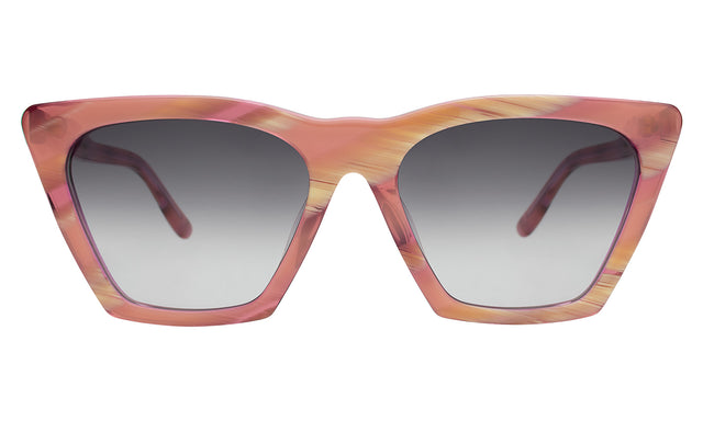 Lisbon Sunglasses in Monte Rosa with Grey Gradient