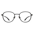 Front view of London Optical in Matte Black/Optical