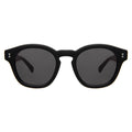 Front view of Madison Sunglasses in Black/Grey