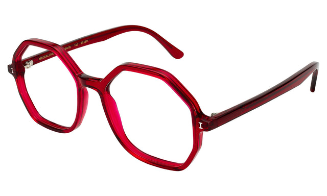 Magdalena Optical Side Profile in Mulberry Optical