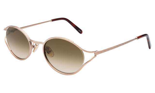 Maria Sunglasses side view in Rose Gold / Taupe Gradient