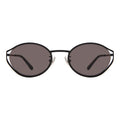 Front view of Maria Sunglasses in Matte Black/Grey