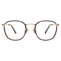 Front view of Mayfair Optical in Tortoise/Rose Gold/Optical