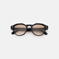 Front view of Michael Sunglasses in Black/Taupe Gradient