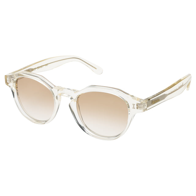 Michael Sunglasses side view in Champagne / Taupe Gradient