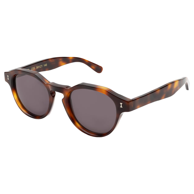 Michael Sunglasses side view in Havana / Grey