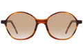 Front view of Montmartre Sunglasses in Sand/Taupe Gradient
