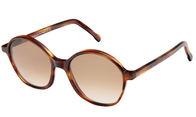 Montmartre Sunglasses side view in Sand / Taupe Gradient