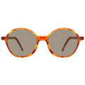 Front view of Montmartre Sunglasses in Golden Amber/Brown