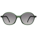 Front view of Montmartre Sunglasses in Pine/Grey Gradient