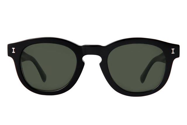 Murdoch Sunglasses in Black with Olive