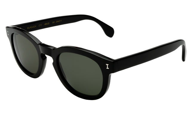 Murdoch Sunglasses Side Profile in Black / Olive