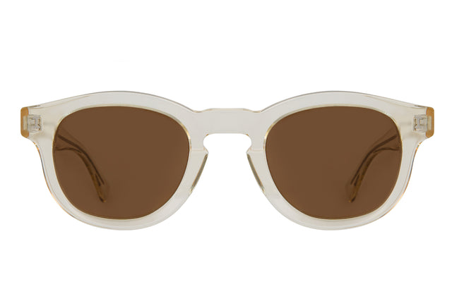 Murdoch Sunglasses in Champagne with Brown