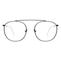 Front view of Mykonos Optical in Matte Black/Optical