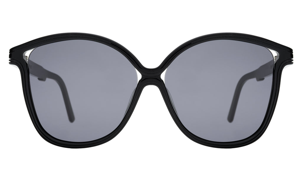 NEW ILLESTEVA women\'s nancy 57 sunglasses in black illesteva Women main image 2