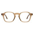 Front view of Nash Optical in Brown/Optical