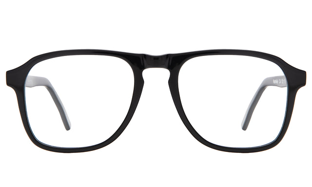 Nashville Optical front view in Black Optical