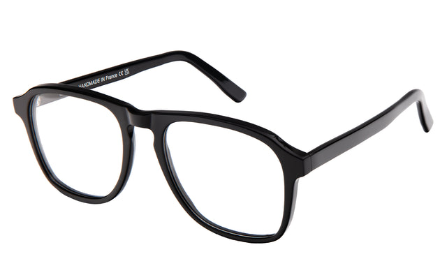 Nashville Optical side view in Black Optical