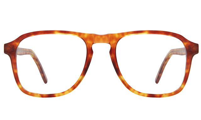 Nashville Optical front view in Golden Amber Optical