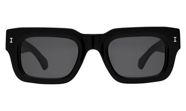 Nick Kyrgios x illesteva 2 Sunglasses in Black with Grey Flat