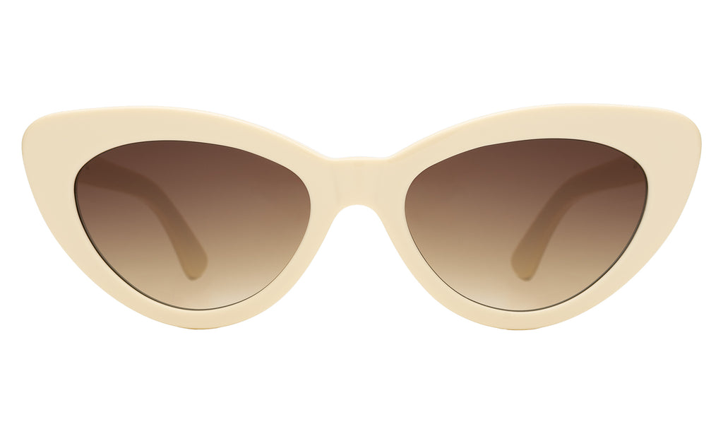 illesteva white cat eye sunglasses! Perfect for brides or bachelorette ? Wilson Sunglasses | illesteva main image 2