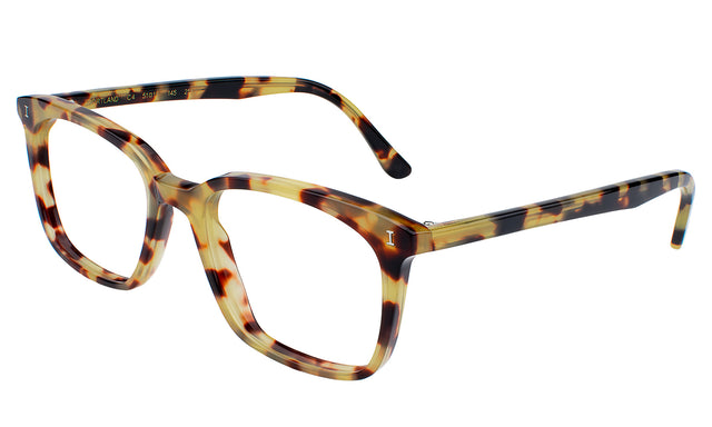 Portland Optical side view in Tortoise Optical