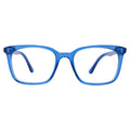 Front view of Portland Optical in Cerulean/Optical