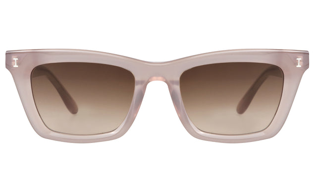 Portugal Sunglasses in Thistle with Brown Flat Gradient
