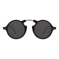 Front view of Roma II Sunglasses in Black/Grey Flat