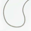 Front view of Sunglass Chain in Silver Link