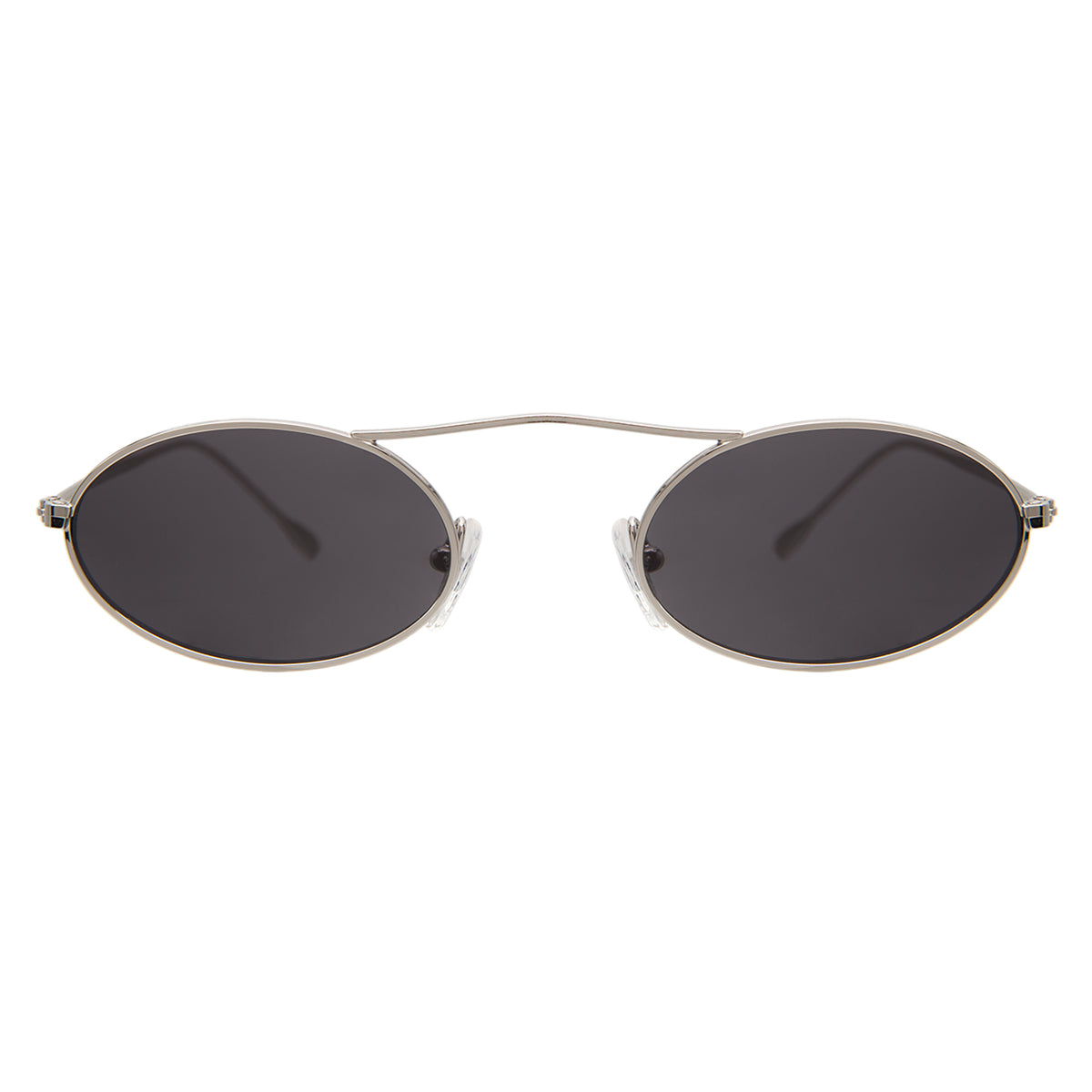 Sydney Sunglasses in Silver, front view