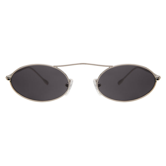  Sydney Sunglasses front view in Silver