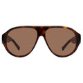 Front view of Telluride Sunglasses in Mahogany/Brown