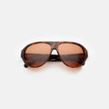 Front view of Telluride Sunglasses in Mahogany/Desert