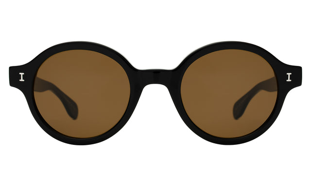 The Met x illesteva Sunglasses in Black with Brown