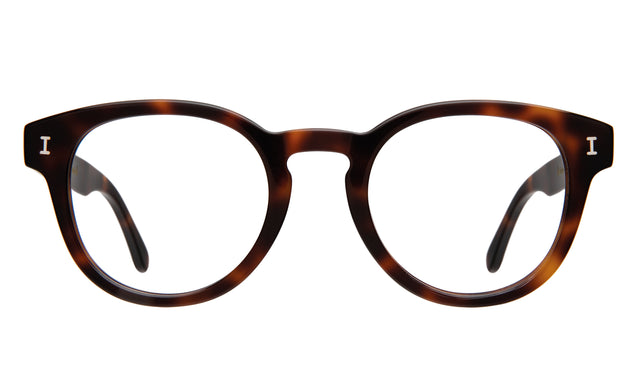 The Met x illesteva II Optical front view in Havana Optical