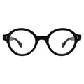 Front view of The Met x illesteva Optical in Black/Optical