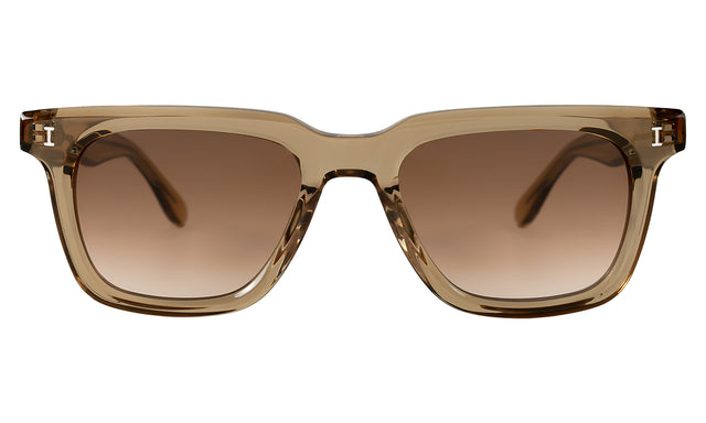 Toscana Sunglasses front view in Brown with Brown Gradient