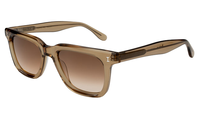 Toscana Sunglasses side view in Brown / Brown Gradient