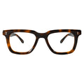 Front view of Toscana Optical in Havana/Optical