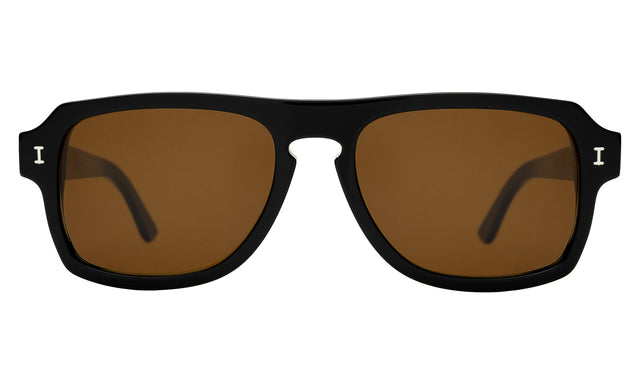 Trancoso Sunglasses in Black with Brown