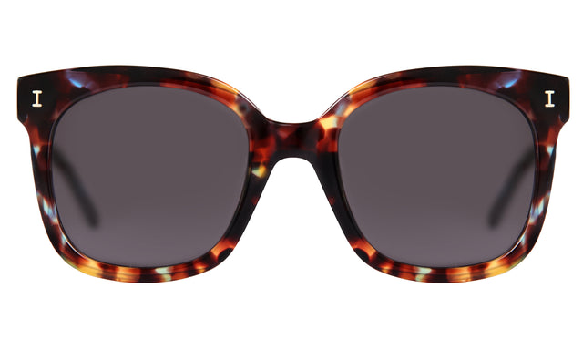 Valencia Sunglasses in Sea Glass with Grey