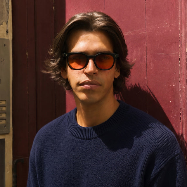 Veneto Sunglasses Shown on Model