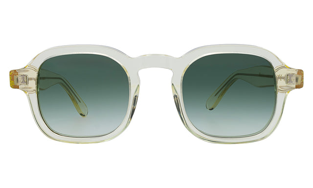 Washington Sunglasses in Champagne with Olive Flat Gradient