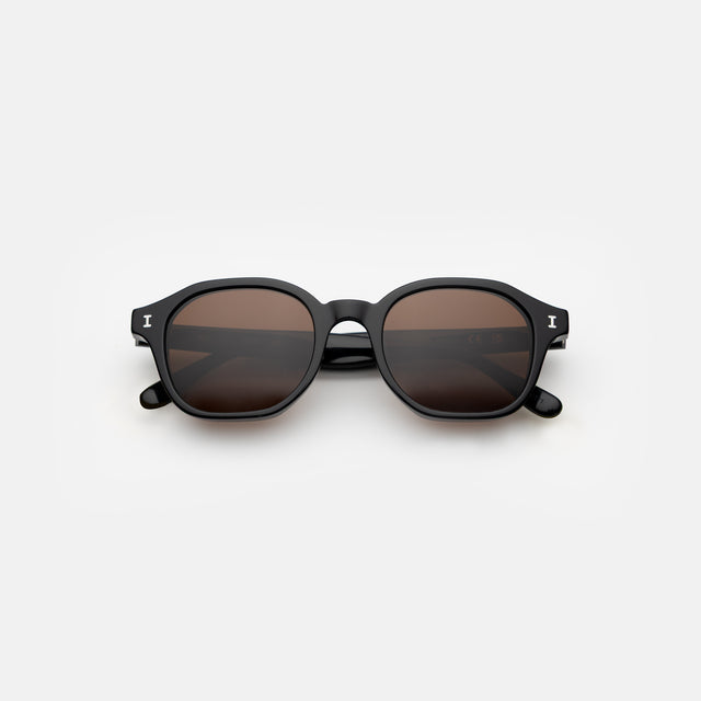 Will Sunglasses side view in Black / Brown