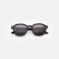 Front view of William Sunglasses in Black/Grey
